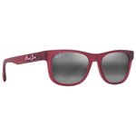 Maui Jim Lunettes de soleil Kaulike Matte Transparent Fuchsia Neutral Grey MauiPure Présentation