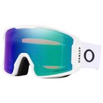 Oakley Masque de Ski Line Miner L Matte White Prizm Argon Iridium Présentation