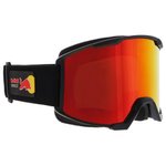 Red Bull Spect Masque de Ski Solo-002 Black-Red Snow, Brown With Red Présentation