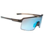 Mundaka Optic Lunettes de soleil Hiru Matte Crystal Grey Smoke Cx Full Blue Revo Présentation