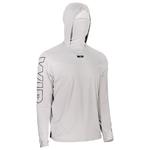 Forward Wip Top Manches Longues Hooded Uv Quickdry LS Light Grey Présentation