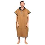 All-In Poncho Classic Light Waffle Ponchos Caramel Présentation