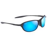 Maui Jim Lunettes de soleil Hookipa Ultra R Xs Matte Black Blue Hawaii MauiUltra Présentation