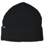 Patagonia Bonnet Fishermans Rolled Beanie Black Présentation