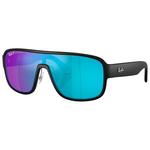 Ray Ban Lunettes de soleil RB2229 Matte Black Green Blue Mirror Polarized Présentation