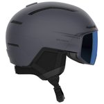 Salomon Casque visière Driver Pro Sigma Ebony Sky Blue Présentation