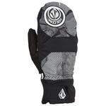 Volcom Moufles V.Co Nyle Mitt Black White Présentation