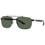 Ray Ban Lunettes de soleil RB3701 Polished Black Green G-15 Présentation