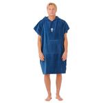 Rip Curl Poncho Surf Logo Hooded Towel Navy Présentation