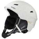 Cairn Casque Profil Mat Warm Gray White Présentation