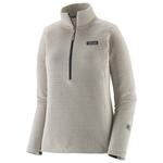 Patagonia Polaire W's R1 Air Zip Neck Birch White Présentation