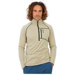 Protest Polaire PrtRekody 1/4 Zip Active Top Bamboo Beige Présentation