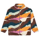 Picture Polaire Gypsi Zip Fleece Strates Print Présentation