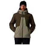Rossignol Blouson Ski Velika Insulated Vetiver Olive Shadow Présentation