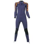 Ocean Step Combinaison longe côte 4/3 Steamer Dual Zip Leaf Palm Présentation