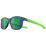Julbo Lunettes de soleil Turn 2 Mat Bleu Foncé Vert Fluo Spectron 3 Présentation