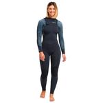 Roxy Combinaison Surf 5/4 Swell Natural Front Zip Bandana Présentation