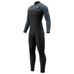 Mystic Combinaison Surf Motion Fullsuit 4/3Mm Front Zip Black Présentation