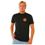 Rip Curl Tee-shirt Wettie Passage Icon Black Présentation