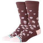 Stance Chaussettes Women Crew Sock Floral Dreams Brown Présentation