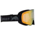Red Bull Spect Masque de Ski Rush Matt Black Brown Gold Chrome-x Présentation