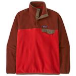 Patagonia Pull Lightweight Synchilla Snap-T Amanita Red Présentation