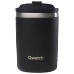 Qwetch Mug Travel Mug 240 ml Matt Noir Présentation