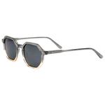Binocle Eyewear Lunettes de soleil Bogota Shiny Sand Grey Grey Polarized Présentation