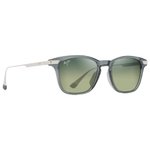 Maui Jim Lunettes de soleil Mana'olana Gris Transparent Brillant Argenté Maui Ht MauiBrilliant Présentation