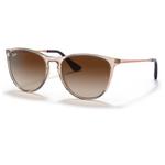 Ray Ban Lunettes de soleil Erika Kids Polished Light Brown Translucide Gradient Brown Présentation