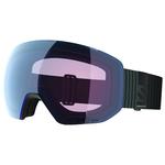 Salomon Masque de Ski Radium Pro S Green Gables Sigma Photo Sky Blue Présentation