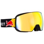 Red Bull Spect Masque de Ski Fink Matt Black Orange Red Mirror Présentation