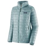 Patagonia Doudoune Nano Puff Jkt W's Thermal Blue Présentation