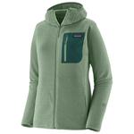 Patagonia Polaire W's R1 Air Full Zip Hoody Ellwood Green Présentation