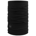 Buff Tour de cou Merino Lightweight Neckwear Solid Black Présentation