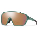 Smith Lunettes de soleil Shift Mag Alpine Green Chromapop Rose Gold Mirror Présentation