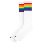 American Socks Chaussettes The Classics Knee High Rainbow Pride Présentation