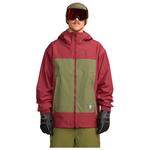 Volcom Blouson Ski Arthur 3 Layer Jacket Burnt Red Présentation