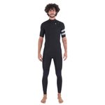 Hurley Combinaison Intégrale Manches Courtes Advantage 2mm SS Front Zip Black Présentation