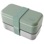 monbento Boîte Alimentaire Sense Original 1.2L Green Natural Présentation