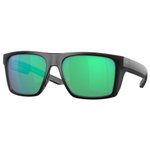 Costa Del Mar Lunettes de soleil Lido Matte Black Green Mirror Polarized Présentation
