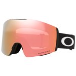 Oakley Masque de Ski Fall Line M Matte Black Prizm Rose Gold Iridium Présentation