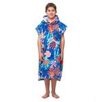 After Essentials Poncho Surf Beach Poncho Kids Coral Reef Profil