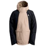 Burton Blouson Ski Reserve 2L Relaxed Summit Taupe True Black Présentation