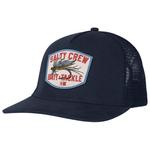 Salty Crew Casquettes Fishing Co Trucker Midnight Navy Présentation