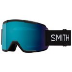 Smith Masque de Ski Squad Black Chromapop Sun Blue Mirror + Yellow Présentation