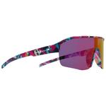 Red Bull Spect Lunettes de soleil Dundee Matt Blue Pink Pattern Smoke Pink Yellow Mirror Présentation