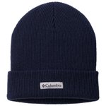 Columbia Bonnet Whirlibird Cuffed Beanie Collegiate Navy Logo Présentation
