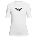 Roxy Top Manches Courtes Whole Hearted SS Bright White Présentation