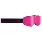 AZR Masque de Ski Power Otg Rose Mat Rose Multicouche + Jaune Présentation